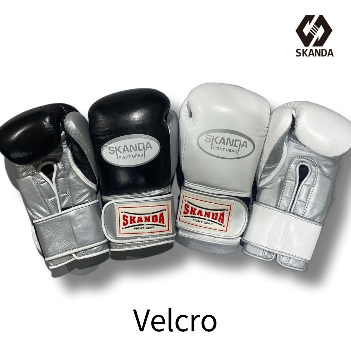 Skanda Japanese vol.2 Velcro Boxing Gloves WHITE – SKADNA