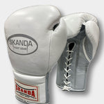 Skanda Japanese vol.2 Lace-Up Boxing Gloves WHITE