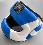 SKANDA Face Saver Head Guard - Blue, Red, Black