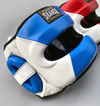 SKANDA Face Saver Head Guard - Blue, Red, Black