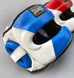 SKANDA Face Saver Head Guard - Blue, Red, Black