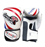 SKANDA Patriot Korea Boxing Gloves - White